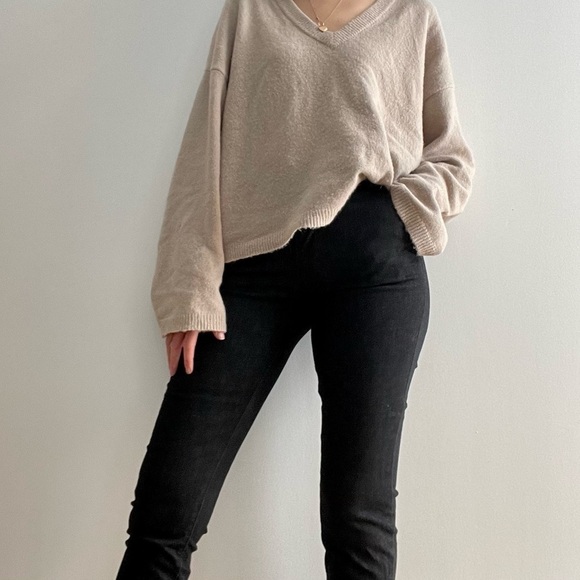 NWT UNITED COLORS OF BENETTON BLACK ANKLE SLIM CHINOS  TROUSERS- 2 - Picture 6 of 16